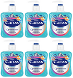 6 X Carex Handwash Original 250Ml