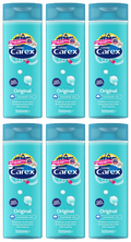 6 x Carex Shower Original - 500ML