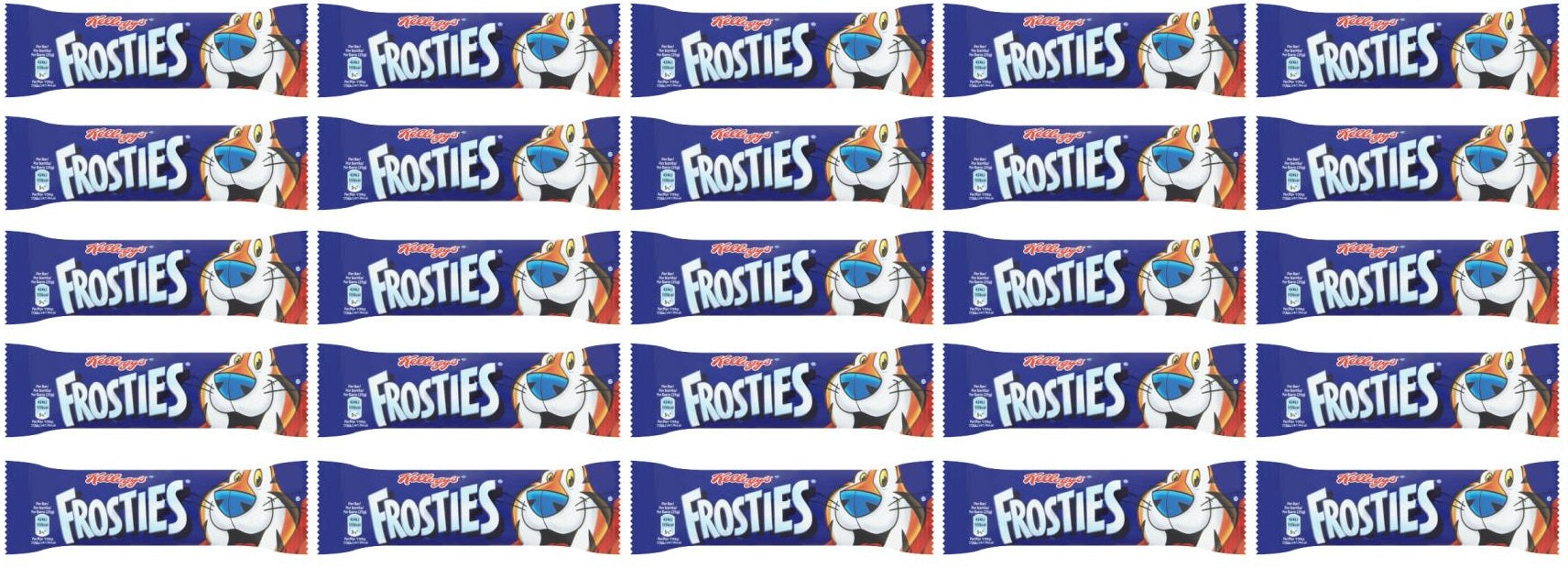 25 x Kellogg's Frosties Cereal Bars  - 25G