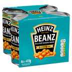 24 x Heinz Baked Beans (6 x 4 Packs) 415G