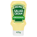 10 x Heinz Salad Cream Top Down 425Gm