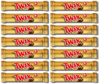 14 x Twix Chocolate Biscuit Twin Bars Multipack 9Pk 360Gm