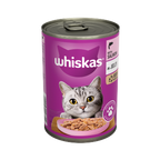 12 x Whiskas Cat Salmon & Jelly  - 400Gm