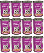 12 x Whiskas Cat Salmon & Jelly  - 400Gm