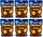 6 x Mcvities Mini Chocolate Digestives Pouch  - 80GM
