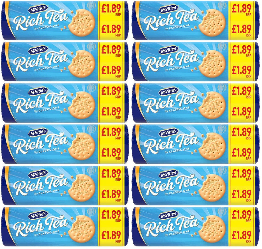 12 x Mcvities Rich Tea - 300GM