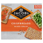 6 x Jacobs Crispbreads Mixed Grain 5Pk 190Gm