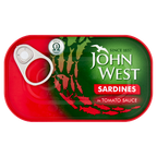 12 x John West Sardines In Tomato 120Gm