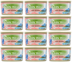 12 x John West Pink Salmon Wild Pacific - 213Gm