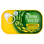 12 x John West Sardines In Sunflower Oil 120Gm