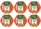 6 x John West Tuna Lunch On The Go Mediterranean 220Gm