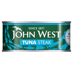 12 x John West Tuna Steak In Brine 160G