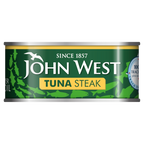 12 x John West Tuna Steak Sunflower Oil 160Gm