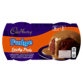 4 x Cadbury Fudge Sticky Puds 95G Twin Pack 2X95G
