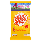20 x Kp Skips Prawn Cocktail 6Pk - 6X13.1Gm