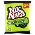 NiK NAKS Scampi 'N' Lemon Flavour 75g (Box of 20)