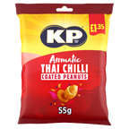 16 x Kp Aromatic Thai Chilli Peanuts - 65GM