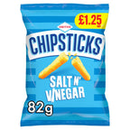 18 x Smiths Chipsticks Salt & Vinegar - 82GM