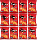 12 x Doritos Chilli Heatwave Tortilla Chips Sharing Bag Crisps 140G