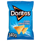 12 x Doritos Cool Original Tortilla Chips Sharing Bag Crisps 140G