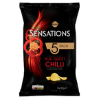 12 x Sensations Thai Sweet Chilli 5 Pack - 5X25GM