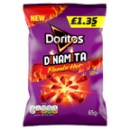 20 x Doritos Dinamita Extra Flamin' Hot - 65GM