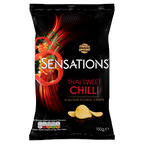 12 x Walkers Sensations Thai Sweet Chilli Crisps 150Gm