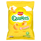 12 x Walkers Quavers Cheese 6Pk 6X16Gm