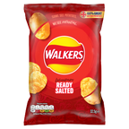32 x Walkers Ready Salted 32.5Gm