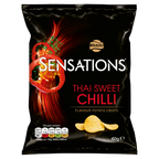 32 x Walkers Sensations Thai Sweet Chilli 40Gm