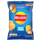 32 x Walkers Cheese & Onion 32.5Gm