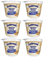 6 x Ambrosia Ready To Eat Original Porridge 210G