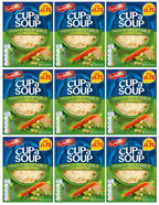 9 x Batchelors Cup A Soup Cream Of Veg With Croutons - 122G