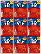 9 x Batchelors Cup A Soup Tomato Fl 1.75 93G