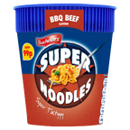 8 x Batchelors Super Noodle Pot Beef - 75Gm
