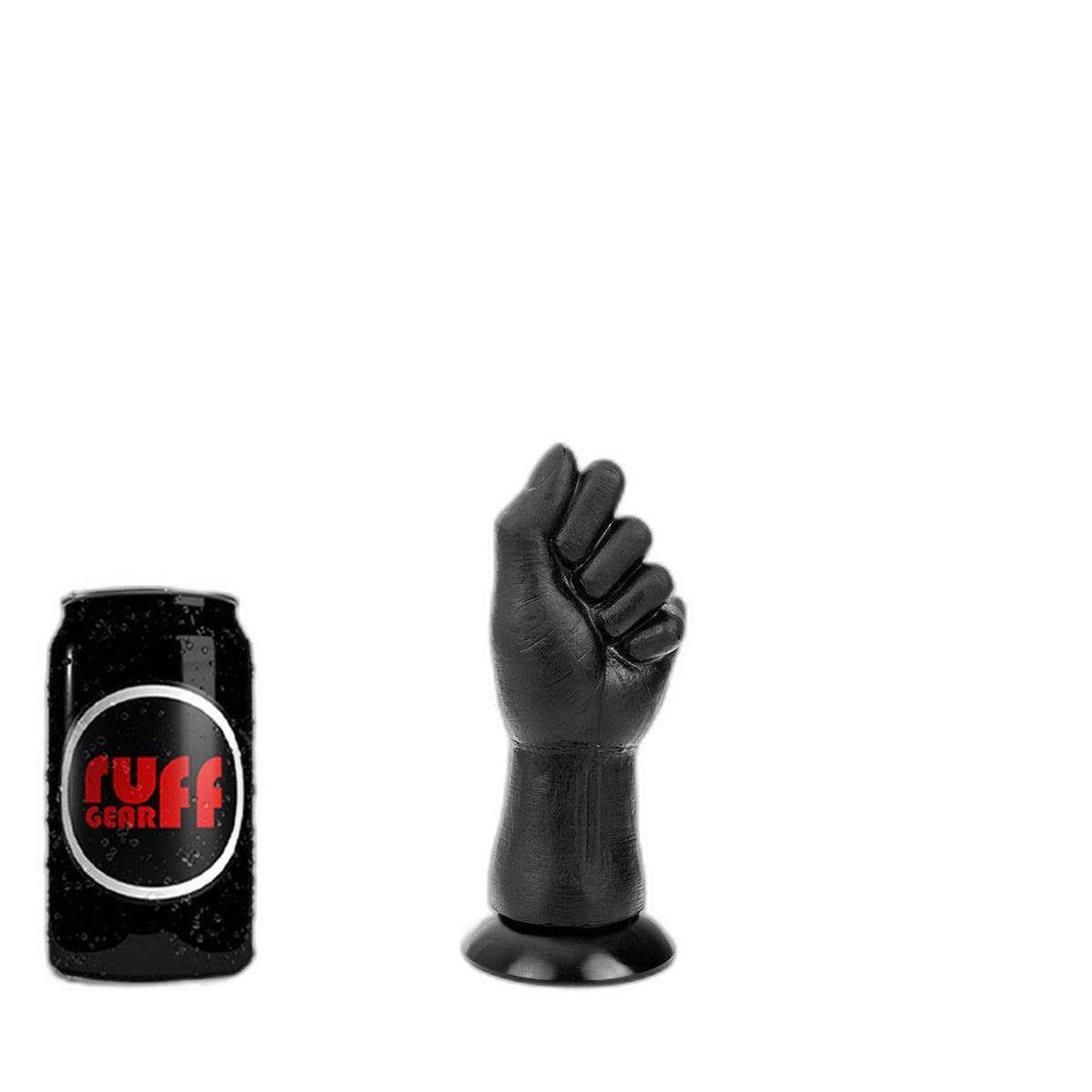 ruff GEAR Fist Punch Dildo 6.2 Inch Black