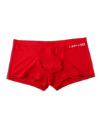 3 Pack Men's Breathable Ice Silk Double-Layered Big Pouch Sexy Boxer Briefs