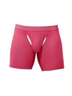 2 Pack Men's Sporty Cut Anti-Chafing Breathable Stretch Fit Midway Briefs