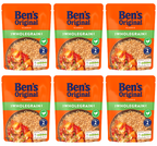 6 x Bens Original Wholegrain Microwave Rice - 220G