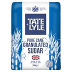 10 x Tate & Lyle Granulated Pure Cane Sugar - 500G