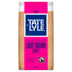 10 x Tate & Lyle Soft Brown Light Sugar 500Gm