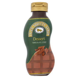 6 x Lyles Squeezy Chocolate Syrup Dessert 325Gr
