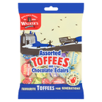 12 x Walkers Assorted Toffees & Chocolate Eclairs 150Gm
