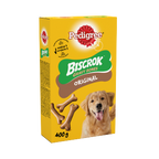 12 x Pedigree Biscrok Gravy Bones Dog Biscuit Treats 400G