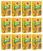 12 x Pedigree Biscrok Gravy Bones Dog Biscuit Treats 400G