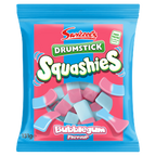 12 X Swizzels Squashies Drumstick Bubblegum 131G