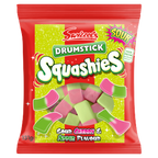 12 X Swizzels Squashies Drumstick Sour Cherry & Apple 120G