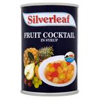 12 x Silver Leaf Fruit Cocktail In Syrup 410Gm
