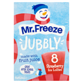 6 X Mr Freeze Jubbly Strawberry Ice Lollies 8Pk 8X62Mls