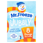 6 X Mr Freeze Jubbly Orange Ice Lollies 8Pk 8X62Mls